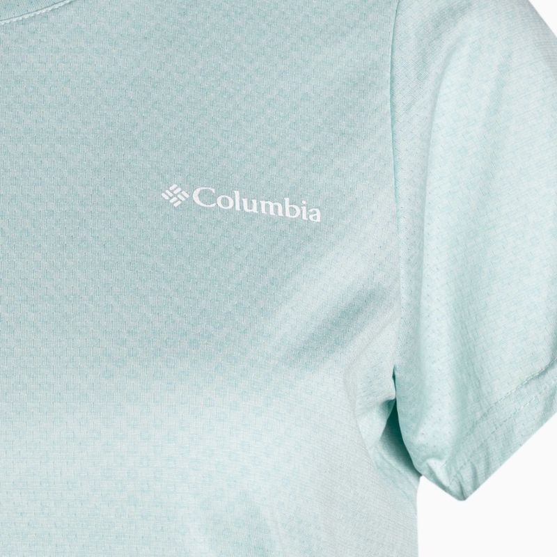Футболка для трекінгу жіноча Columbia Alpine Chill Zero синя 1991694 9