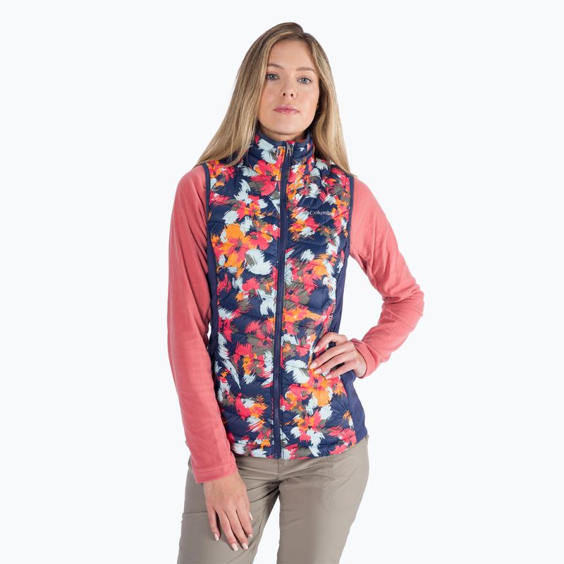 Безрукавка жіноча Columbia Powder Pass 469 темно-синя 1832222
