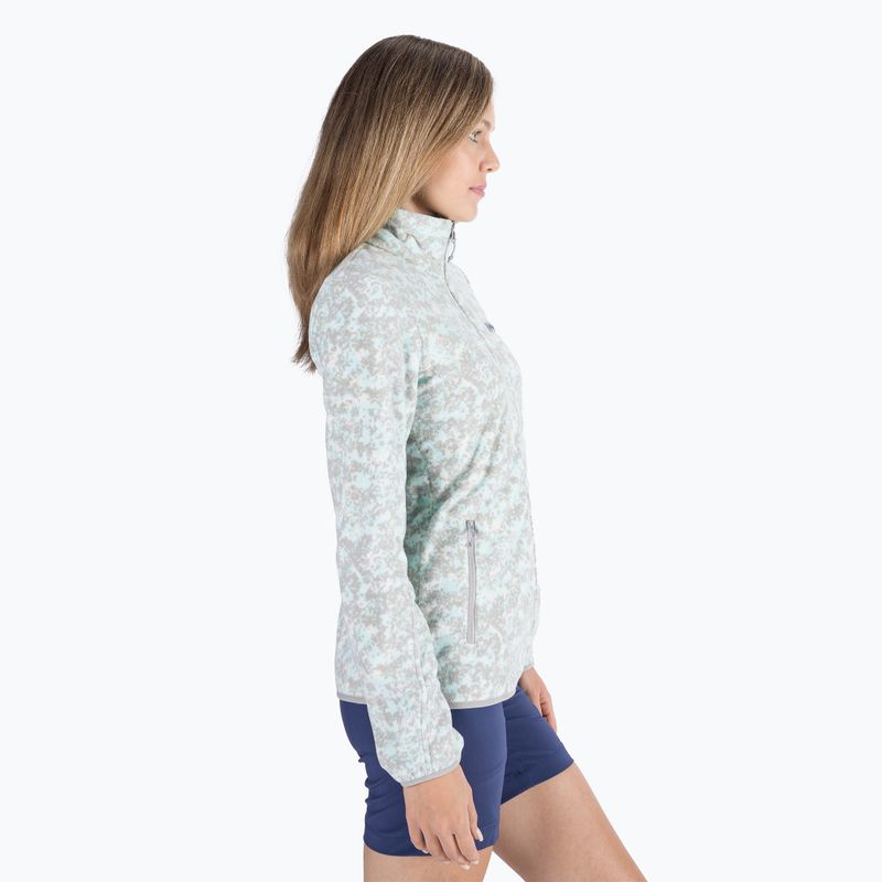Трекінгова кофта жіноча Columbia Ali Peak chalk dotty disguise 4