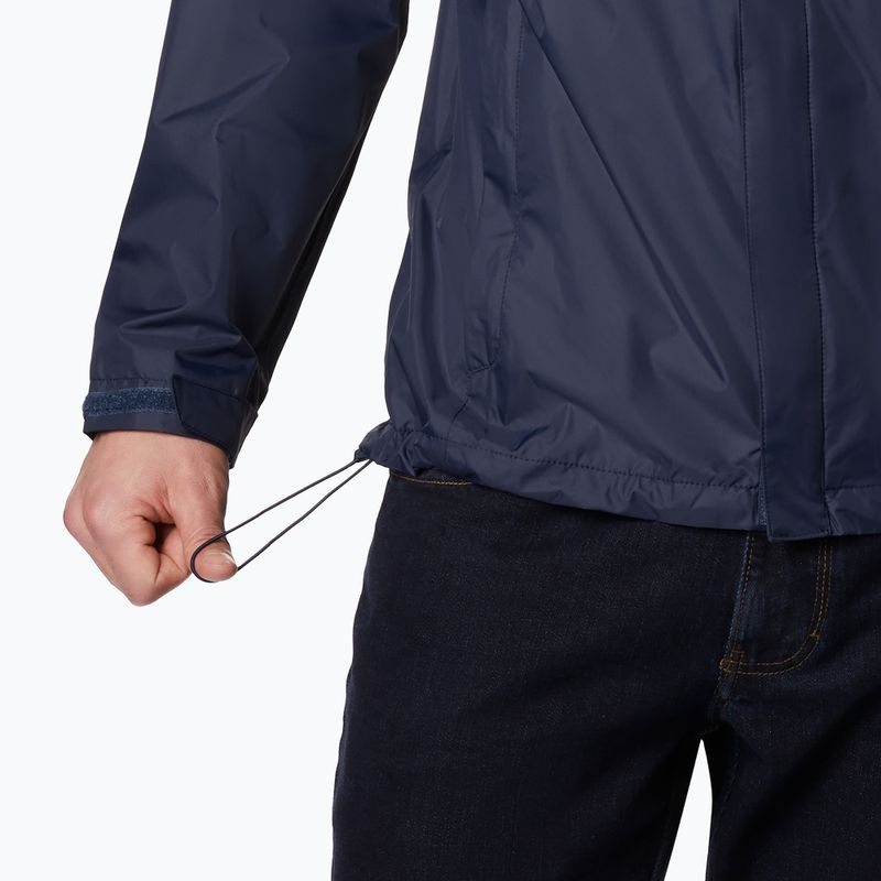 Куртка дощовик чоловіча Columbia Watertight II collegiate navy 5
