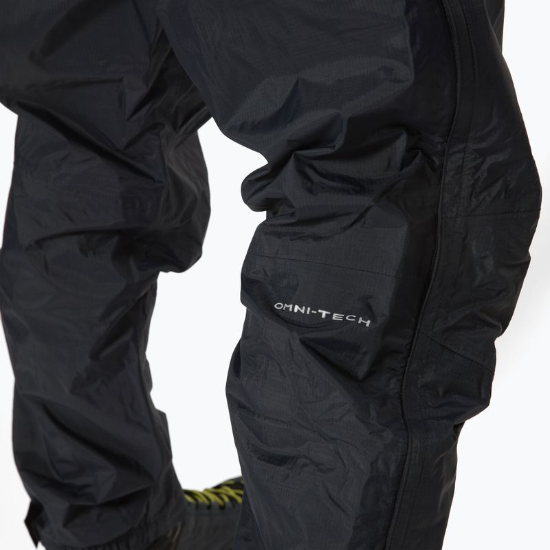 Штани від дощу чоловічі Columbia Pouring Adventure II black 4