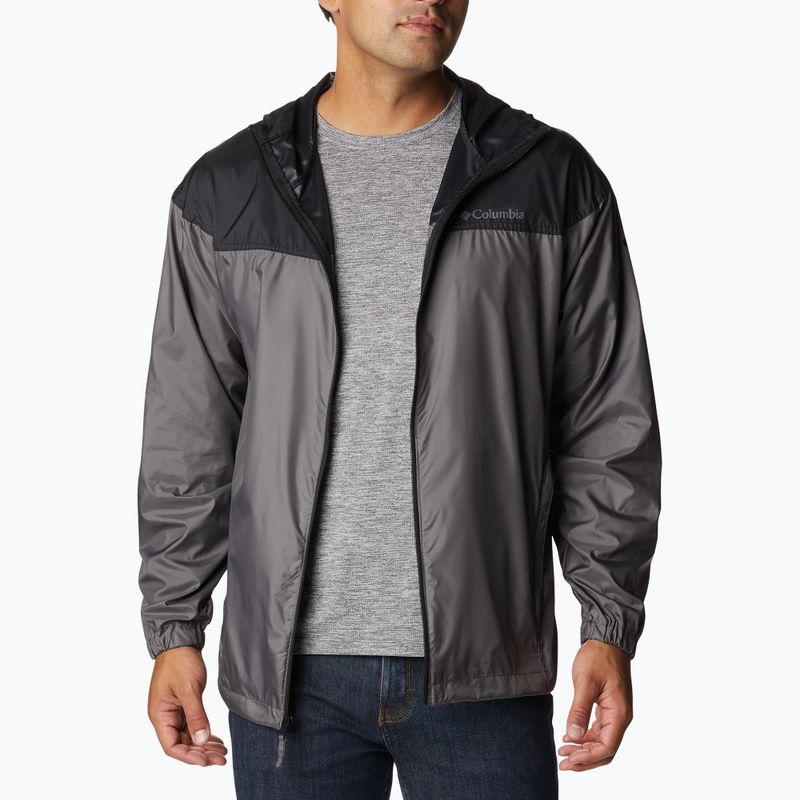 Вітровка чоловіча Columbia Flash Challenger Novelty city grey/black 6