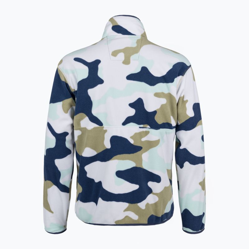 Трекінгова кофта чоловіча Columbia Back Bowl savory mod camo/collegiate navy 2