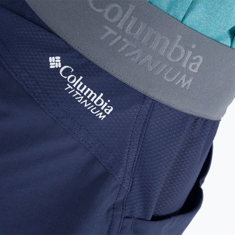 Шорти трекінгові жіночі Columbia Titan Pass LW 466 темно-сині 1991931 6