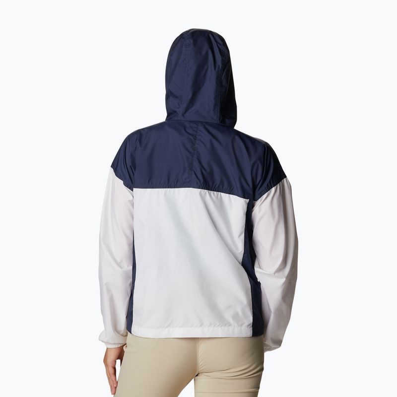 Вітровка жіноча Columbia Flash Challenger Novelty white/nocturnal 6