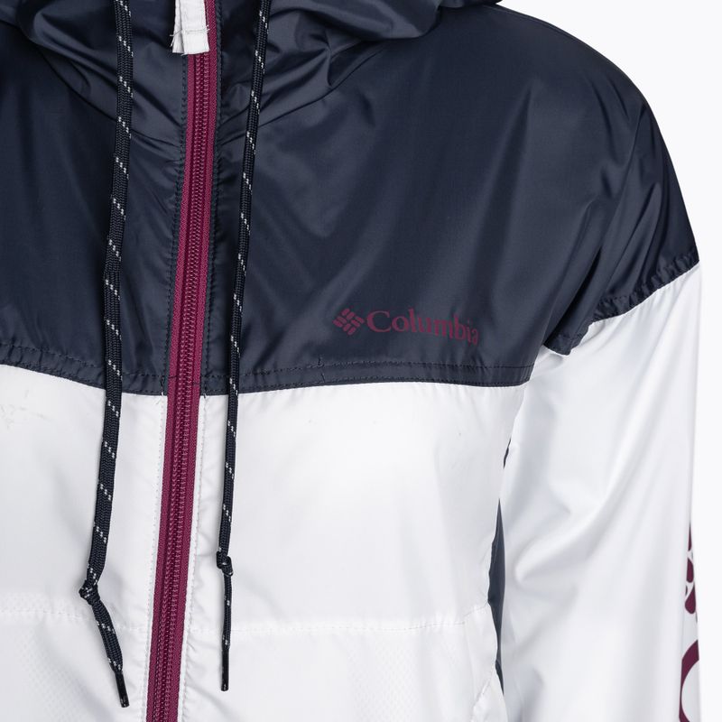 Вітровка жіноча Columbia Flash Challenger Novelty white/nocturnal 3