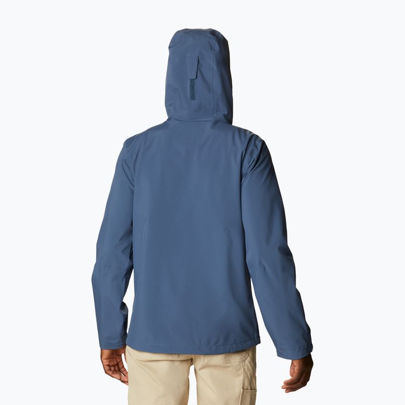 Куртка дощовик чоловіча Columbia Earth Explorer dark mountain 7