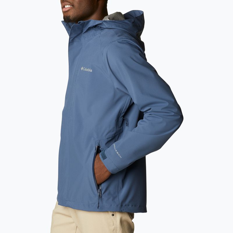 Куртка дощовик чоловіча Columbia Earth Explorer dark mountain 9