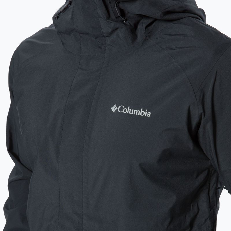 Куртка дощовик чоловіча Columbia Earth Explorer black 4