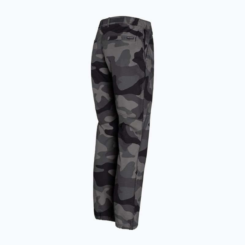 Трекінгові штани чоловічі  Columbia Wallowa Belted black mod camo 10