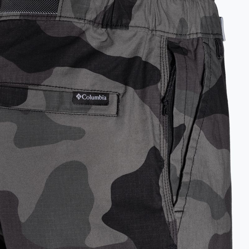 Трекінгові штани чоловічі  Columbia Wallowa Belted black mod camo 11