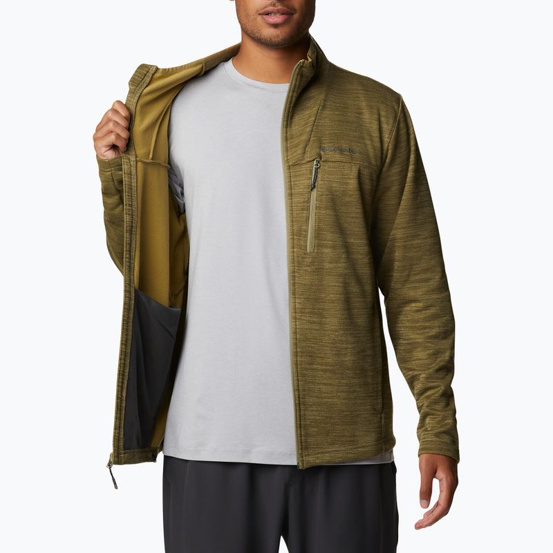 Кофта трекінгова чоловіча Columbia Maxtrail II Fleece Full Zip savory heather 5