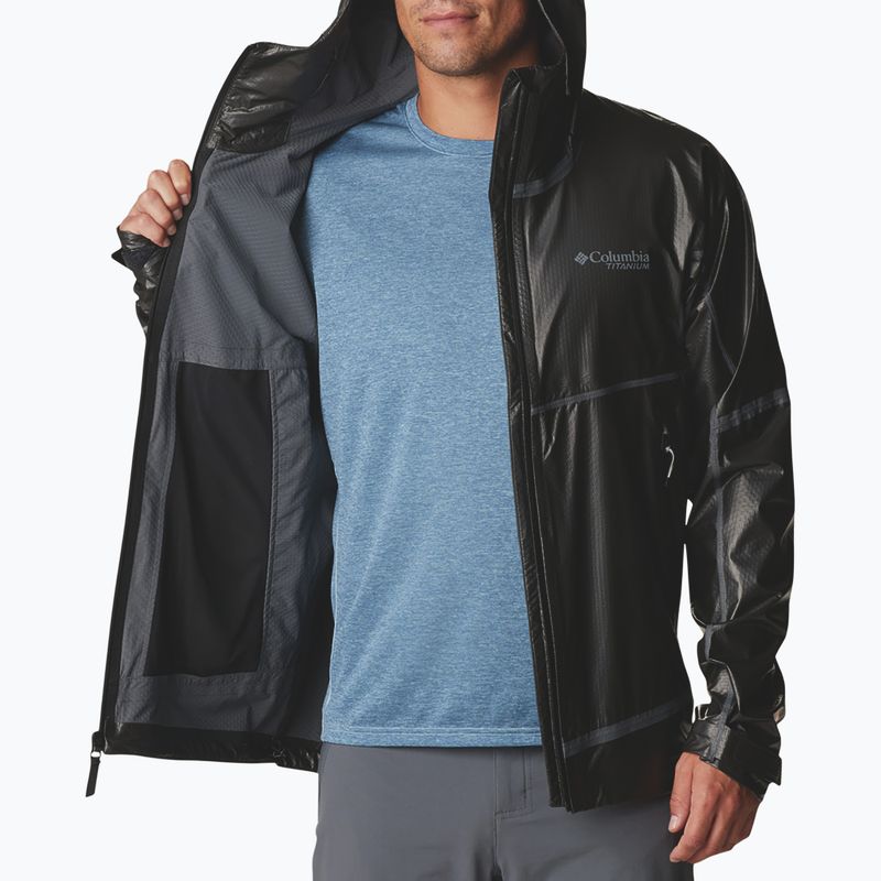 Куртка дощовик чоловіча Columbia OutDry Extreme Mesh black 5