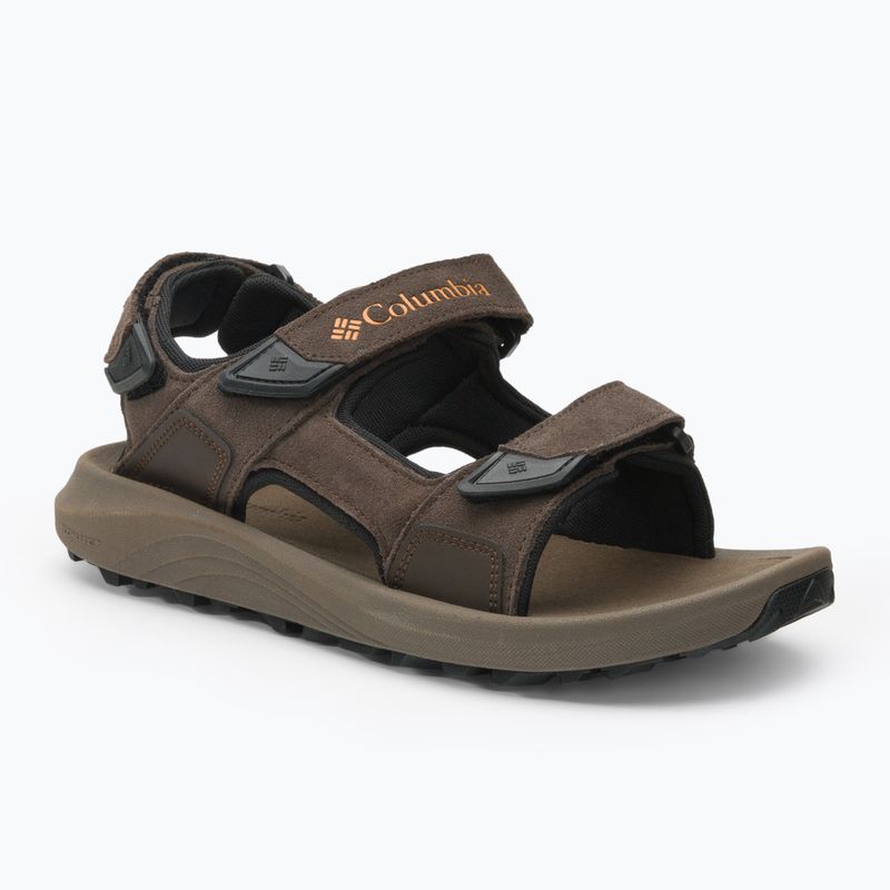 Трекінгові сандалі чоловічі Columbia Trailstorm Hiker 3 Strap cordovan/gold amber