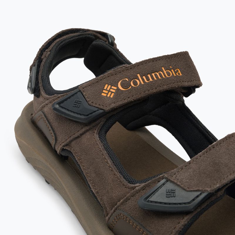 Трекінгові сандалі чоловічі Columbia Trailstorm Hiker 3 Strap cordovan/gold amber 7