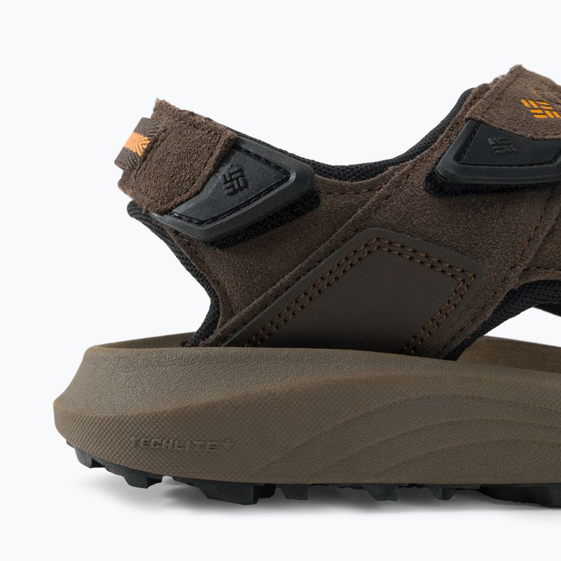 Трекінгові сандалі чоловічі Columbia Trailstorm Hiker 3 Strap cordovan/gold amber 10