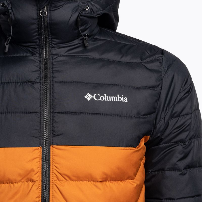 Пуховик чоловічий Columbia Powder Lite Hooded warm copper/black 3