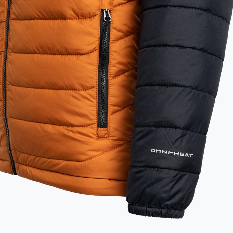 Пуховик чоловічий Columbia Powder Lite Hooded warm copper/black 4