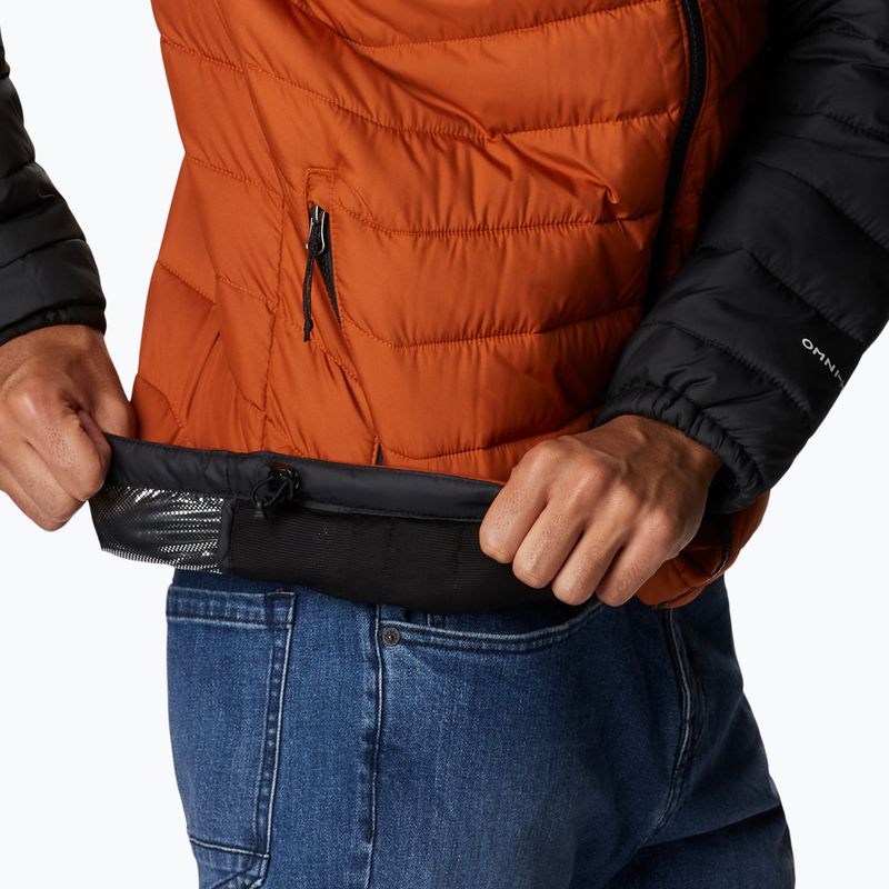 Пуховик чоловічий Columbia Powder Lite Hooded warm copper/black 11