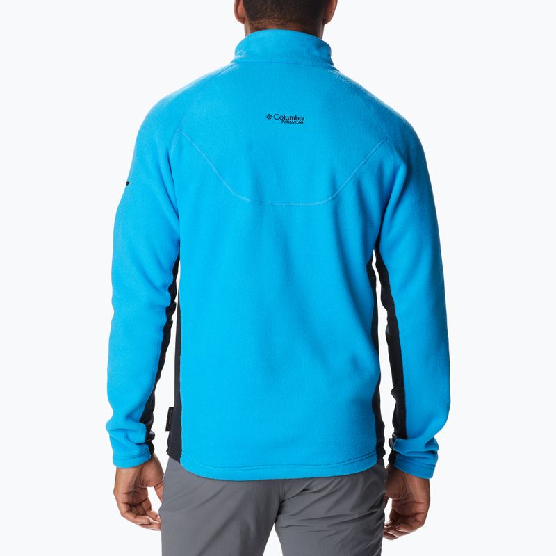 Кофта трекінгова чоловіча Columbia Titan Pass 2.0 II compass blue/black 2