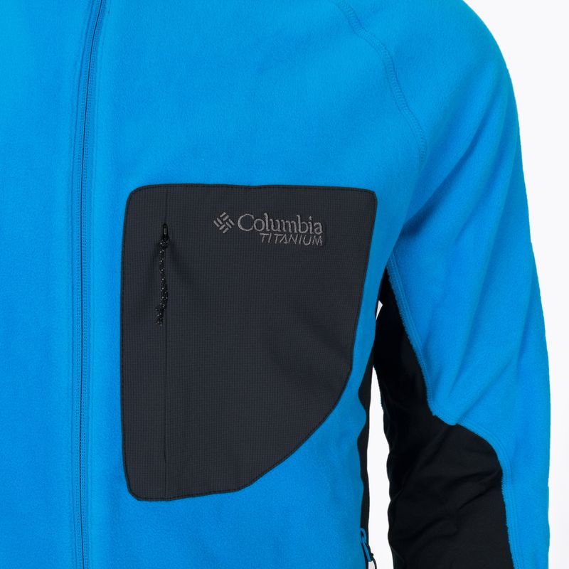 Кофта трекінгова чоловіча Columbia Titan Pass 2.0 II compass blue/black 11