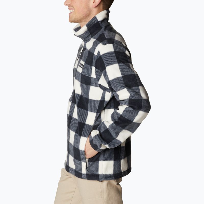 Кофта трекінгова чоловіча Columbia Steens Mountain Printed chalk check print 2