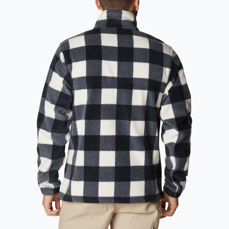 Кофта трекінгова чоловіча Columbia Steens Mountain Printed chalk check print 3