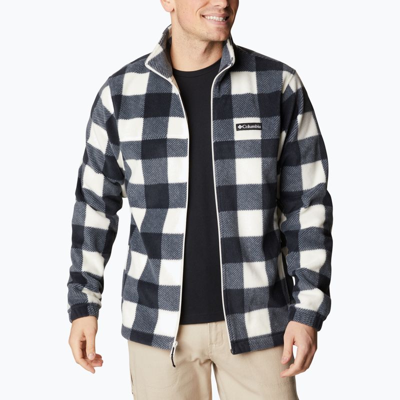 Кофта трекінгова чоловіча Columbia Steens Mountain Printed chalk check print 4