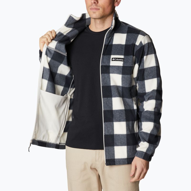 Кофта трекінгова чоловіча Columbia Steens Mountain Printed chalk check print 5