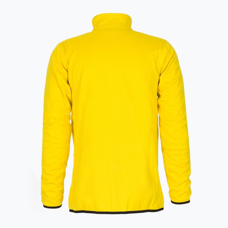 Кофта трекінгова чоловіча Columbia Park View FZ laser lemon heather 7
