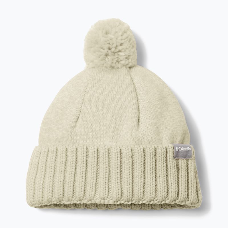 Шапка зимова Columbia Sweater Weather Pom chalk heather 4