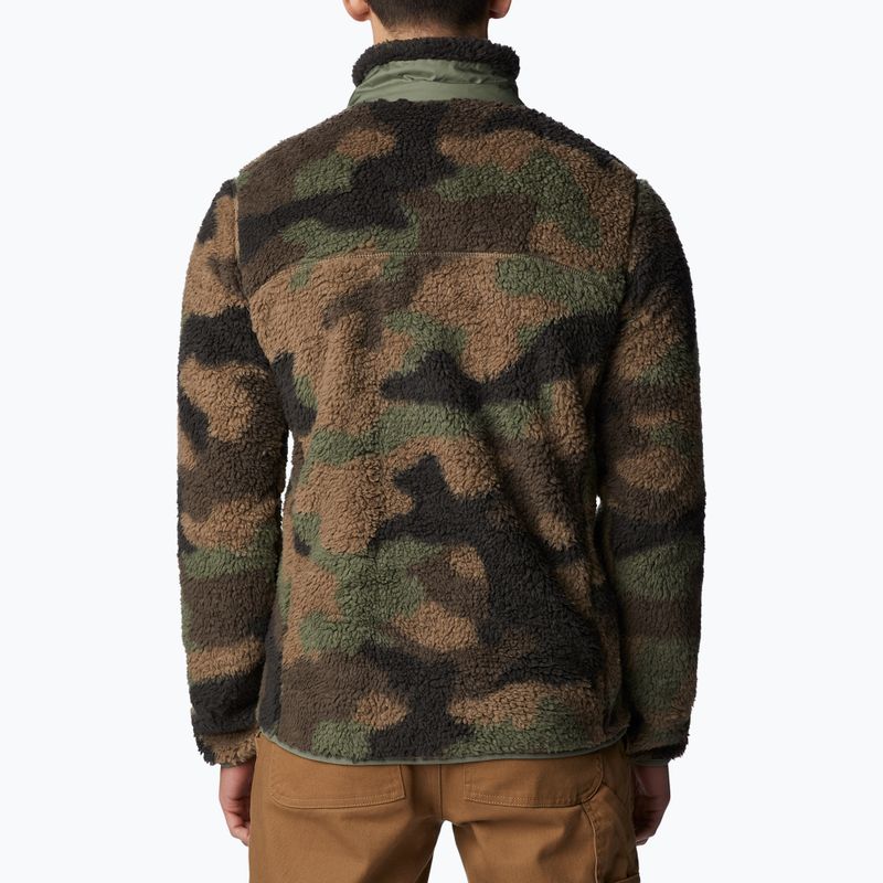 Кофта трекінгова чоловіча Columbia Winter Pass Print Fleece cypress mod camo 2