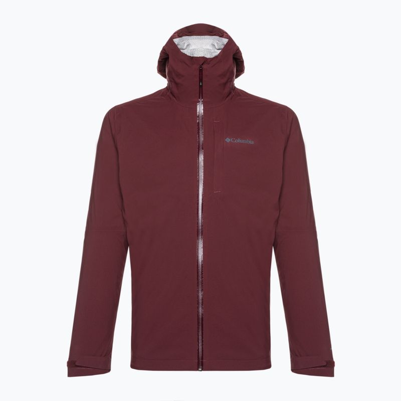 Куртка дощовик чоловіча Columbia Omni-Tech Ampli-Dry elderberry