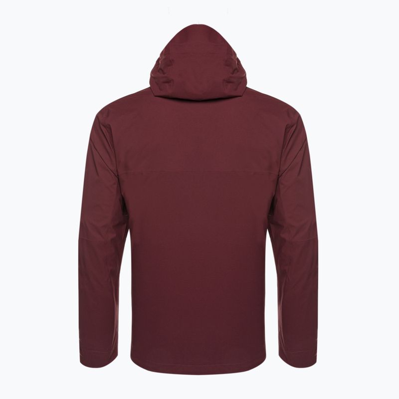 Куртка дощовик чоловіча Columbia Omni-Tech Ampli-Dry elderberry 2