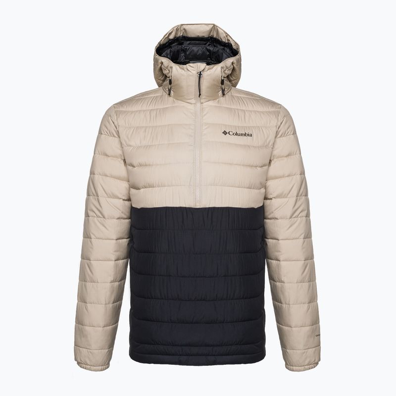 Пуховик чоловічий Columbia Powder Lite Anorak ancient fossil/black
