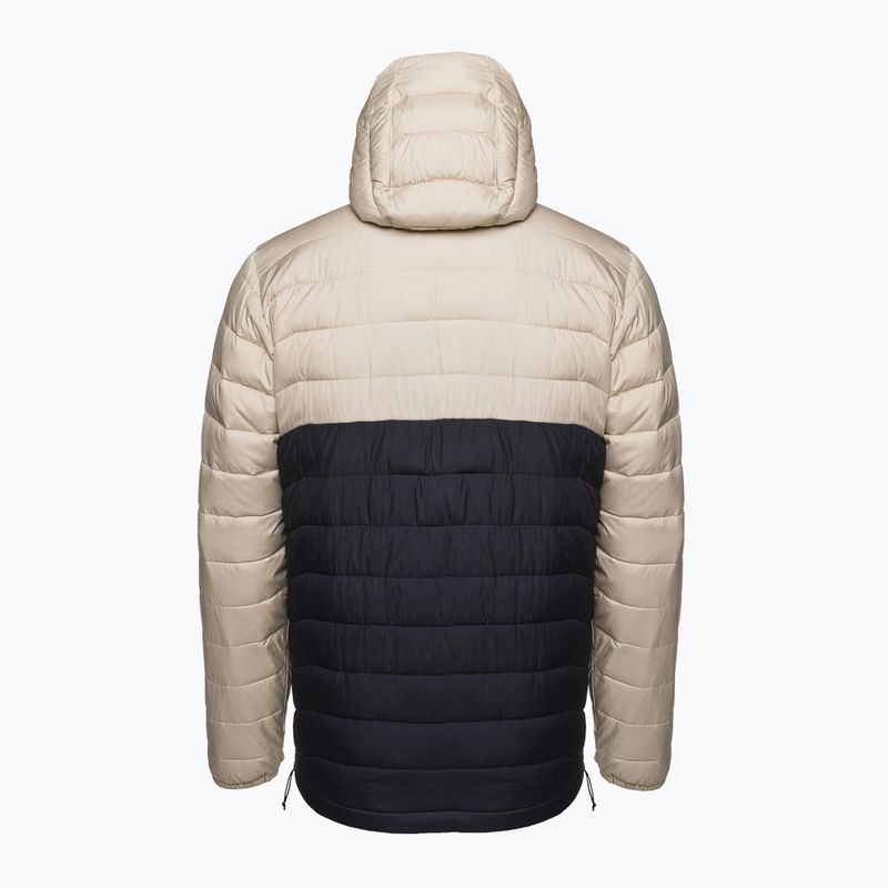 Пуховик чоловічий Columbia Powder Lite Anorak ancient fossil/black 2