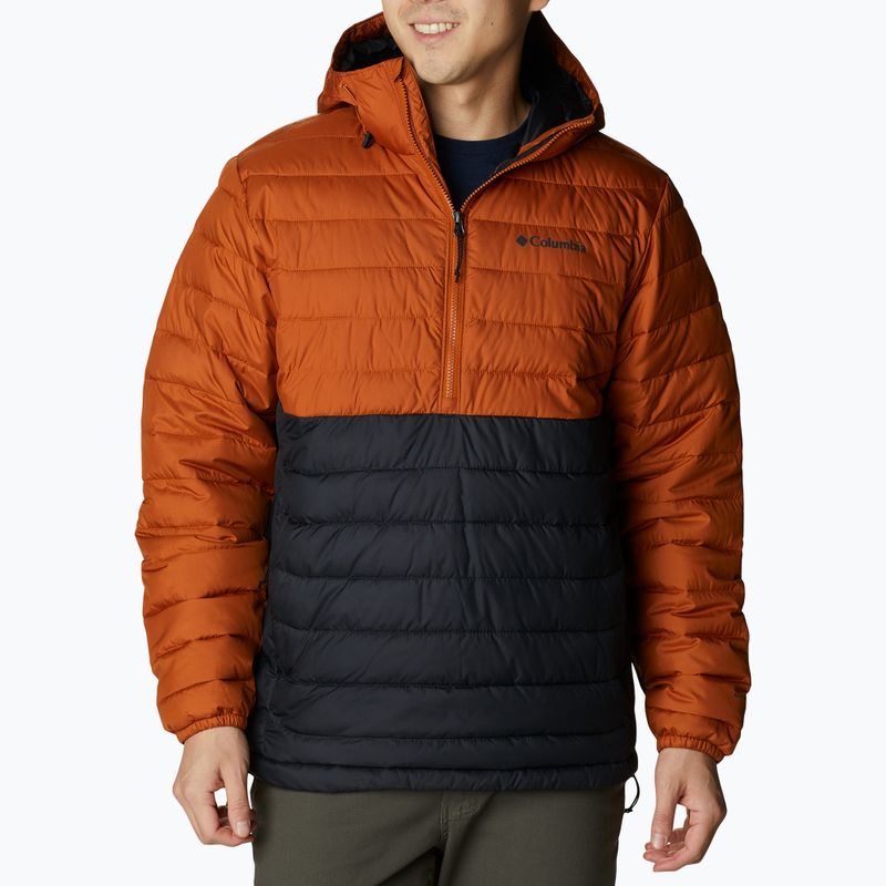 Пуховик чоловічий Columbia Powder Lite Anorak warm copper/black 6
