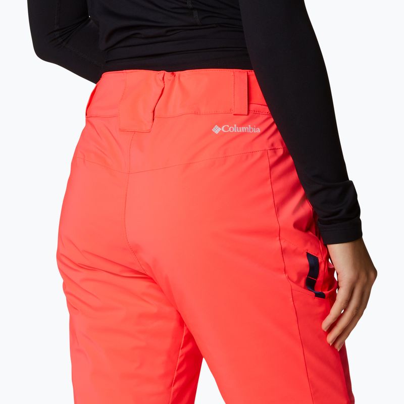 Штани лижні жіночі Columbia Backslope II Insulated neon sunrise 7
