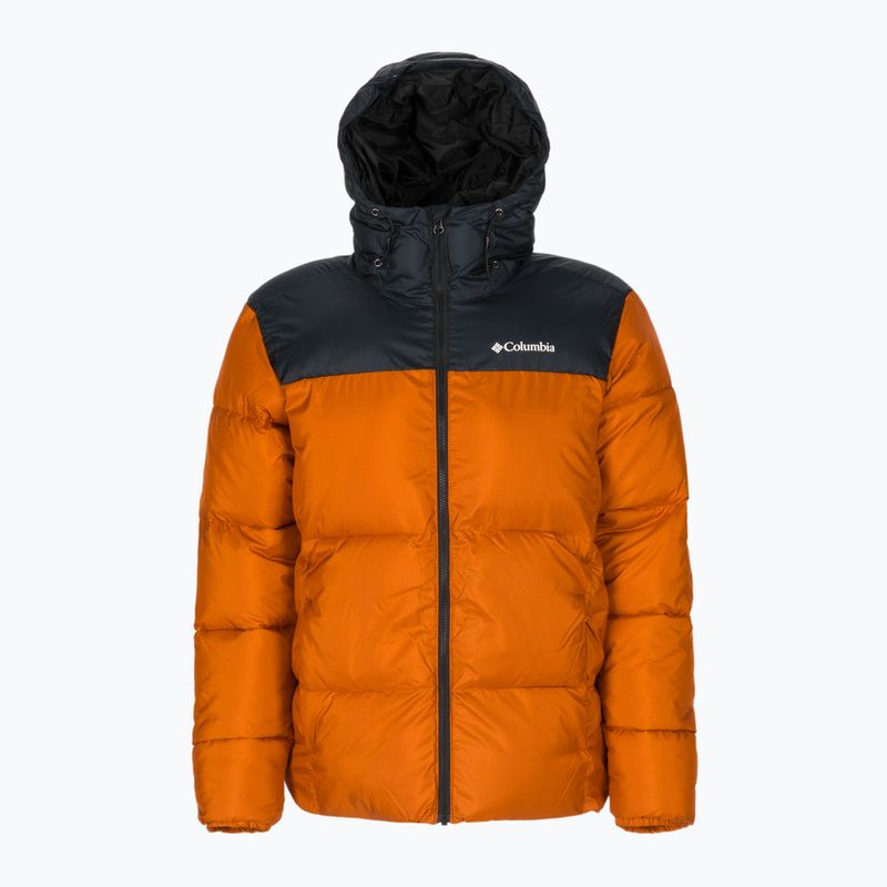 Пуховик чоловічий Columbia Puffect Hooded warm copper/black 7