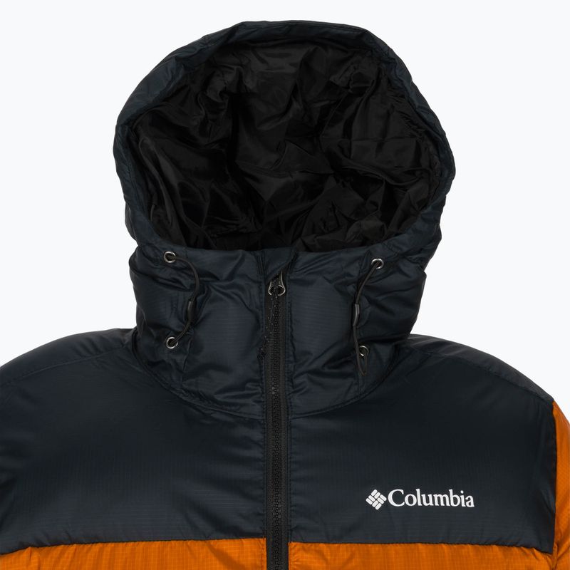 Пуховик чоловічий Columbia Puffect Hooded warm copper/black 10