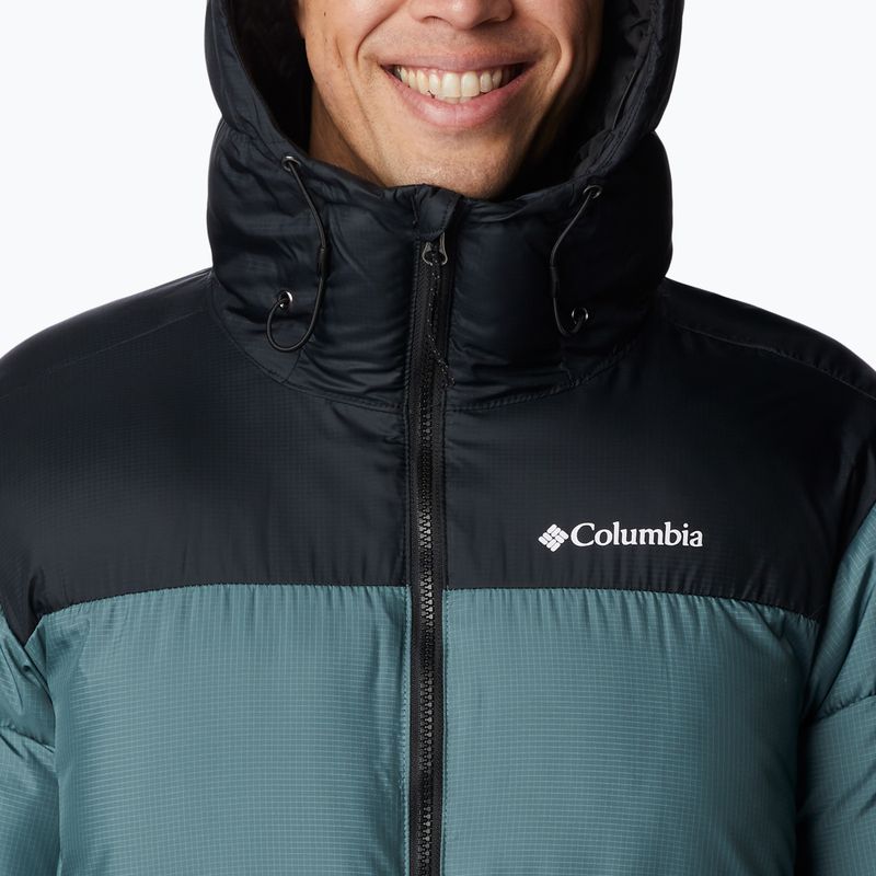 Пуховик чоловічий Columbia Puffect Hooded metal/black 6