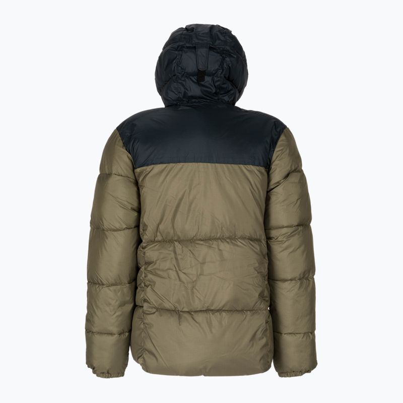 Пуховик чоловічий Columbia Puffect Hooded stone green/black 8