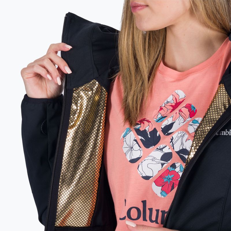Куртка софтшел жіноча Columbia Canyon Meadows Softshell black 6