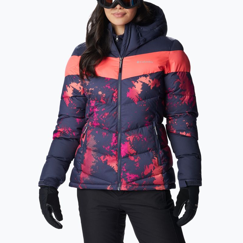 Куртка лижна жіноча Columbia Abbott Peak Insulated nocturnal lookup/nocturnal/neon sun