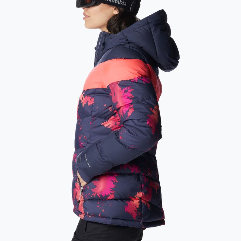 Куртка лижна жіноча Columbia Abbott Peak Insulated nocturnal lookup/nocturnal/neon sun 2