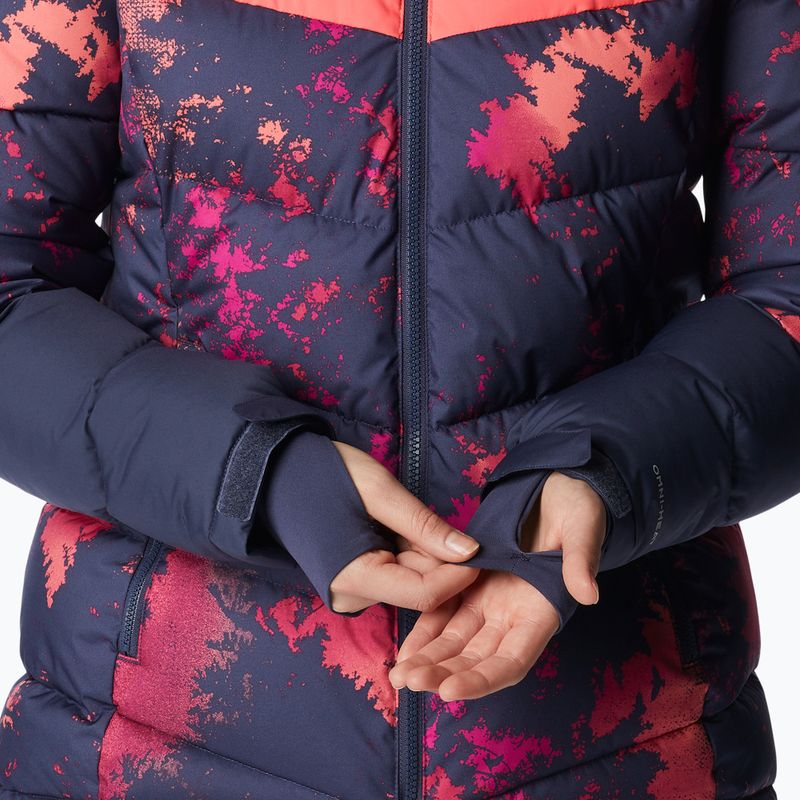 Куртка лижна жіноча Columbia Abbott Peak Insulated nocturnal lookup/nocturnal/neon sun 6