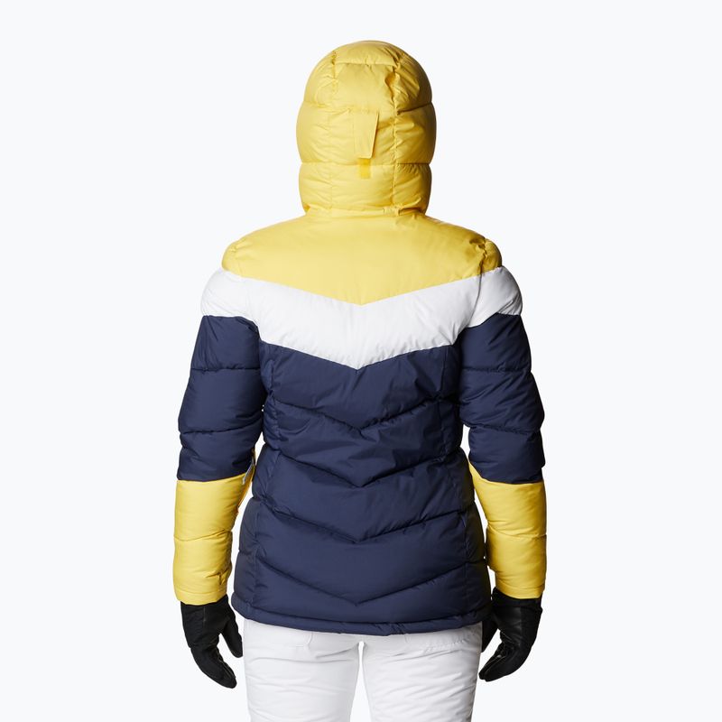 Куртка лижна жіноча Columbia Abbott Peak Insulated nocturnal/white/sun glow 7