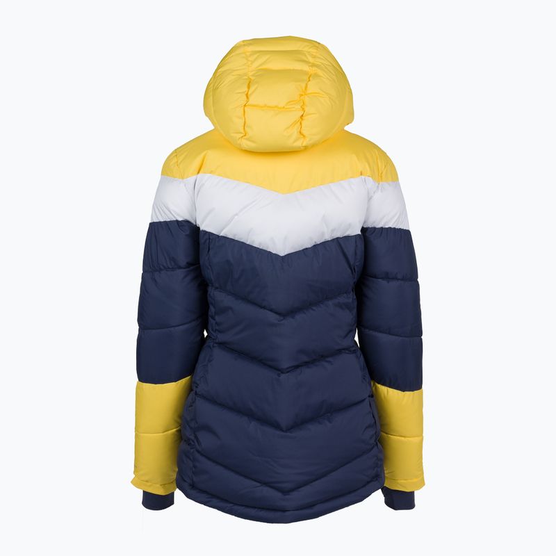 Куртка лижна жіноча Columbia Abbott Peak Insulated nocturnal/white/sun glow 2