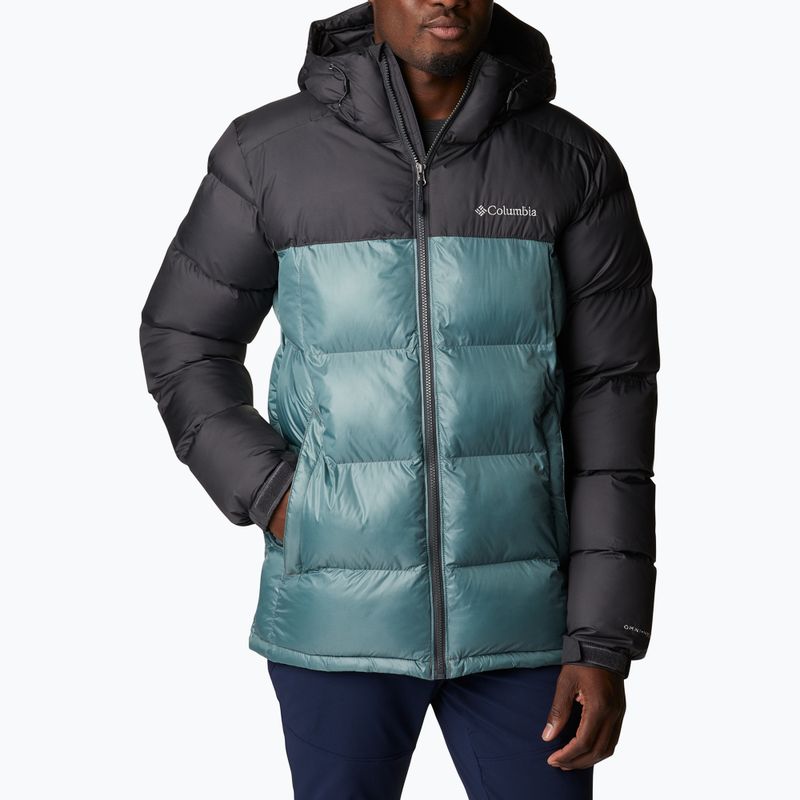 Пуховик чоловічий Columbia Pike Lake Hooded metal shiny/shark