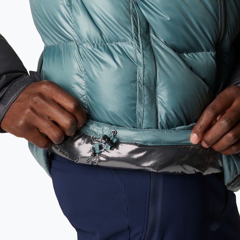 Пуховик чоловічий Columbia Pike Lake Hooded metal shiny/shark 6